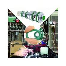 [高品质O型圈垫片] 高品质225件/270件橡胶O型圈垫片|18号汽车空调系统密封圈套件带通用垫片组合，黑色和绿色 - 彩色 - 查看 8