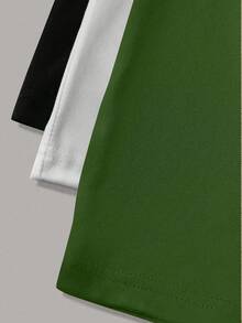 Women T-Shirts - Army Green - View 4