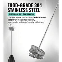 2 Pack 28oz Fitness Shaker Bottles With Stainless Steel Whisk Balls, Leakproof Protein Mixer Cup For Gym Workout School Travel, Includes Cleaning Brush & Wide Mouth Design For Easy Mixing - 提升起泡器 - 查看 4