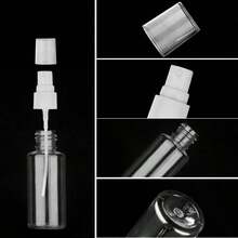 Spray Bottle 1oz 30ml Small Plastic Fine Mist Spray Bottles Mini Empty Travel Bottles With Funnels And Labels 6 Pack -It Is Important For Beauties - Clear - View 3