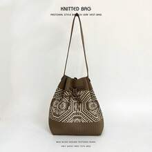 Women Shoulder Bags - 咖色 - 查看 5