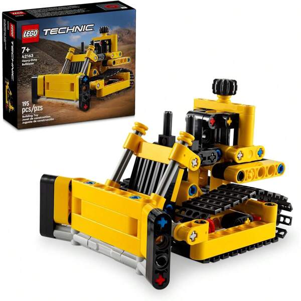LEGO Technic La Excavadora Juguete de construcción para niños, vehículo excavadora, regalo para niños y niñas a partir de 7 años, juego imaginativo 42163