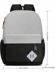 Polaris Little Kids Backpack For Girls Boys - Toddler Preschool Backpack School Bag Cute Kindergarten Backpack - Grey - View 9