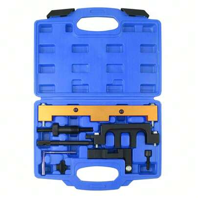 Steuerkette Wechsel Motor Werkzeug Nockenwellen Für BMW N42 N46 N46T 1.8 2.0,Für Fahrzeuge von BMW mit den Motorkennungen N42, N46, N46T, B18/-A, B20/-A/-B,Geeignet für folgende BMW-Modelle E46 – 316i, B18, B18A  E60 – 520i  E83 – X3, 2.0  E85 – Z4 2.0  E87 – 118i, 120i  E90 – 318i, 318ti, 320i