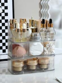 New Cosmetics Storage Box, With Compartments, Multi Specification Storage Box, Transparent PET Storage Box, Mirror Cabinet Storage Box, Transparent Drawer Type Desk Top Cosmetics Storage Box, Desk Top Shelf Can Be Stacked, Skin Care Products, Cosmetics, Face Cream, Water Emulsion, Lipstick, Perfume, Makeup Brush, Beauty Egg, Powder Puff Storage Bag,Room Decor, Bags,Makeup Bag,Vanity,Travel,Make Up Bag,Travel Essentials,Organizer,Storage,Travel Essential,Makeup Organizer,Makeup Bags,Make Up Organizer,Organiser,Toiletry Bag,Desk Organiser,Cosmetic Bag,Makeup Pouch,Make Up Organize,Vanity Accessories,Make Up Pouch,Make Up Bags,Jewellery Box,Pouch,Makeup Brush Holder,Brush Holder,Perfume Organiser,Pouch Bag