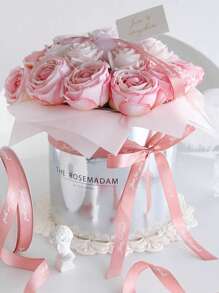 2/5/10/20 metri Nastro personalizzato con testo, nastro di raso personalizzato largo 2 cm, testo dorato, nastro di seta colorato per fai da te, realizzazione di fiocchi, decorazione per matrimoni, confezione regalo e decorazione per feste, confezione regalo per compleanni, confezione regalo per matrimoni