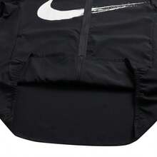 Nike 男士夹克 AS M NK DF FORM HD JKT GFX，休闲日常穿着，户外运动，旅行，舒适外套，HV0395-010 - 黑與白 - 查看 6