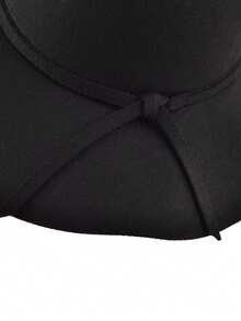 1pc Women's Black Round Top Retro European And American Wool Felt Wide Brim Hat, Suitable For Autumn/Winter, Daily, Festivals, Dates Top Hat - Black - View 7