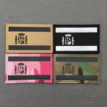 1 pieza Parche de bandera de España Parches tácticos reflectantes militares de moral, cierre duradero, versátil para uniformes, mochilas, chalecos, gorras y talla grande, fácil de usar y de larga duración