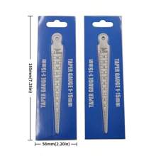 32-In-1 Metric 89A32 Scale Ruler, Portable Durable Stainless Steel Curved Scale Gauge, Feeler Gauge, Thickness Gauge, Radius Gauge, 32pcs Brass Shim, Metric & Imperial Feeler Gauge, High Precision Stainless Steel Feeler Gauge, Hole Gauge, Taper Gauge, 0-15mm Stainless Steel Inside Caliper, Wedge Gauge, Portable Student Learning Ruler, Compass, Feeler Gauge, Mechanical Repair Tools, Precision CNC Machining