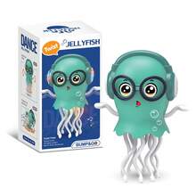 Crawling Electric Dancing Jellyfish Toy, Jellyfish Tummy Time Toy With Led & Music, Automatic Obstacle Sensor Smart Tentacle Explorer,Christmas Stocking Stuffers For Kids(Colours And Details Are Random) - Multicolor - View 16