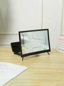 1pc 12/14/16/18 Inch Ultra Clear Mobile Phone Screen Amplifier, New Upgraded 3D Curved Screen Foldable And Extendable, Mobile Phone Desktop Stand, Anti Blue Light Lenses, Eye Protection