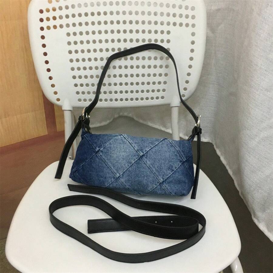 Women Shoulder Bags - 藍色 - 查看 1