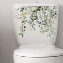 1pc Plant Pattern Wall Sticker, PVC Self Adhesive Wall Art Decal, For Home Decor,Stickers,Wall Decal, Vinyl Decal For Home Decorations,Spring Decoration Items Refresh Your Home,Rama Decoration Stickers