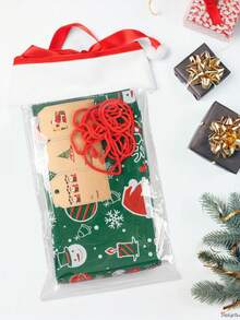 1pc Extra Large Gift Bags For Presents,XL Christmas Gift Bags Jumbo Big Christmas Bags For Wedding Wrapping,Birthday, Party,Giant Huge Gifts- 56" X 36" - Multicolor - View 6