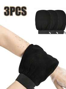 Nouveau lot de 2 pièces de gants exfoliants, gants exfoliants double face pour le corps, gants de gommage pour élimination de la peau morte, gommage en profondeur pour hommes et femmes, gants de douche exfoliants, gants exfoliants en profondeur pour une peau lisse et brillante
