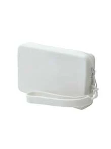 1 bucată geantă de depozitare digitală din silicon de culoare solidă, geantă cosmetică de călătorie de mare capacitate, plic pentru ruj, portofel pentru monede, geantă în geantă, telefon mobil, cablu de date, căști, geantă de depozitare pentru baterie externă, geantă multifuncțională pentru depozitarea obiectelor mici, stocare digitală, ușoară și portabilă/simplu și frumos/depozitare convenabilă/ușor de curățat. Carcasă pentru încărcător, organizator de cablu, baterie externă, încărcător de telefon.