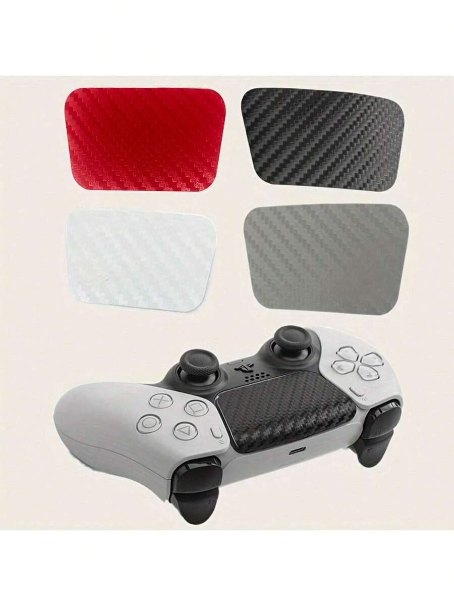 P5 Gamepad Accessories, Suitable For PlayStation 5 Controller Shell Stickers, Tactile Protective Stickers - Multicolor - View 1
