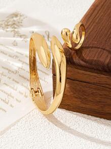 Conjunto de joias vintage com pulseira e anel aberto em formato de lágrima, estilo europeu e americano, acessórios de moda simples e elegantes, adequados para uso diário
