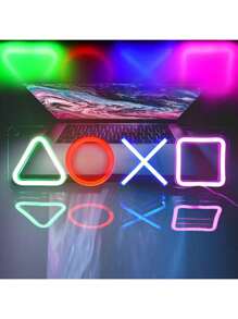RGB Flexible Neon Light Strip, USB Powered With Remote Control, Multi-Color Switching, DIY For TV Backdrop, Living Room Decor, Gaming Room, Christmas & Halloween Decoration