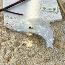 Premium Elegant Large Claw Hair Clip With Faux Pearl Tassel, Girl's Cute Ocean Style Series Barrette Hair Accessory, Bow Hair Clip For Princess Style Hair Clips Hair Jaw Clip Hair Clamps Hair Clutch Hair Catcher Clip