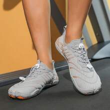 Giày đi biển nhẹ, nhanh khô, năm ngón, đi chân trần, thích hợp cho đi bộ đường dài, leo núi, lướt sóng, chèo bè, câu cá dành cho cả nam và nữ - Xám - Xem 4