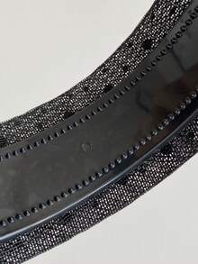 3条装女士纯色优雅水晶网纱防滑发带，适合日常佩戴，居家、学校、海滩、工作、派对、节日、生日、返校、新年、情人节、母亲节、婚礼、音乐节、毕业典礼等场合，可作发带、发箍、发饰、女士头饰。 - 彩色 - 查看 9