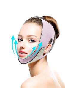 1pc Face Mask With Bandage, Bandage Tool To Shape And Contour The Face, Breathable