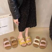 Women Sport Sandals - 黃色 - 查看 1