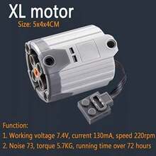 Set De Motor Técnico, Compatible Con Technic,11 Piezas - Multicolor - Ver 5