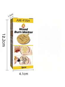 Wood Burning Marker DIY Wooden Coaster Cutting Board Branding Marker Wood Burning Marker