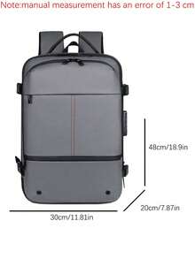 1个真空压缩背包，带行李带，符合TSA标准，采用耐用尼龙材质，可扩展设计，男女通用大容量旅行背包，多功能行李收纳背包，轻便防水，旅行必备 - 彩色 - 查看 12