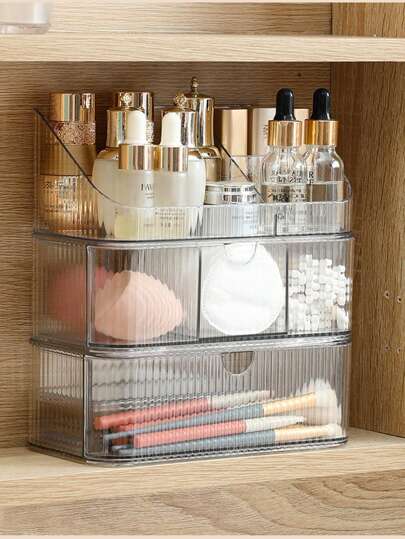 New Cosmetics Storage Box, With Compartments, Multi Specification Storage Box, Transparent PET Storage Box, Mirror Cabinet Storage Box, Transparent Drawer Type Desk Top Cosmetics Storage Box, Desk Top Shelf Can Be Stacked, Skin Care Products, Cosmetics, Face Cream, Water Emulsion, Lipstick, Perfume, Makeup Brush, Beauty Egg, Powder Puff Storage Bag,Room Decor, Bags,Makeup Bag,Vanity,Travel,Make Up Bag,Travel Essentials,Organizer,Storage,Travel Essential,Makeup Organizer,Makeup Bags,Make Up Organizer,Organiser,Toiletry Bag,Desk Organiser,Cosmetic Bag,Makeup Pouch,Make Up Organize,Vanity Accessories,Make Up Pouch,Make Up Bags,Jewellery Box,Pouch,Makeup Brush Holder,Brush Holder,Perfume Organiser,Pouch Bag