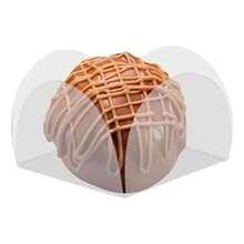 100 Sweet Wrappers 4 Petals Thin Acetate Brigadeiro Transparent Wedding Birthday Gender Reveal - 100 Units - View 5