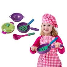 Conjunto de 26 piezas de utensilios de cocina de juguete para niños, que incluye platos, cuchillos, cucharas, etc. (algunos accesorios de color aleatorio), juguetes de cocina, conjunto de cocina para niños, accesorios de cocina para niños, cocina de juguete para niños, platos de plástico para niños, comida de juego, platos para niños pequeños, juego de cocina de juguete