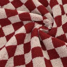 Jacquotha Soft Hand Towels 4 Pack, Orange Checkered Kitchen Towels Set, Decorative Bathroom Fall Decor 13x29 Inches2025 - Đỏ - Xem 4