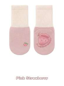 1 Pair Cartoon Anti-Slip Baby Socks For 0-5 Years Old