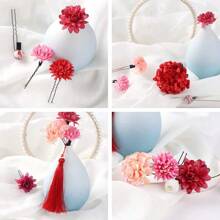 Hair Wreaths & Tiaras - 紅色的 - 查看 5