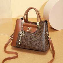 Women Shoulder Bags - ZKWK-奶茶 - 查看 1