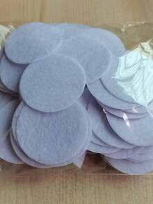 100片1.57英寸混色毛毡圆片 - 无纺布材质，适用于DIY工艺品、花环、花束和缝纫项目 - 彩色 - 查看 12