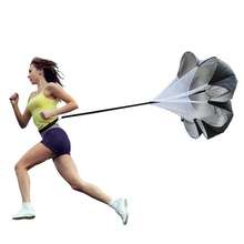 Paraquedas Para Treino Funcional Resistência Corrida Futebol Yangfit - Preto - Visão 1