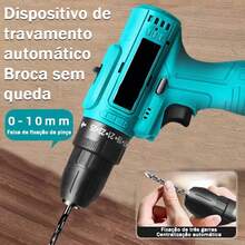 12V OR 21V Electric Drill Screwdriver Kit With 1 OR 2 GPP Batteries - 2 12v Batteries - View 4