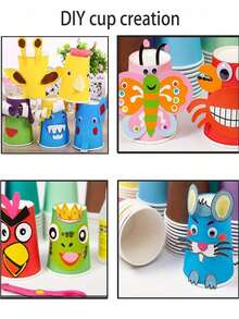 10/20/50/100pcs Vibrant Multicolored Paper Cups - Perfect For Hot & Cold Drinks, Ideal For Weddings, Picnics, BBQs, Travel & Events, Uncoated Party Supplies, Bbq Party Supplies ,Vibrant Party Cups,Reusable Party Supplies, Pink - Home Party Supplies For Cold Drink Coffee Festival Celebration - Multicolor - View 6