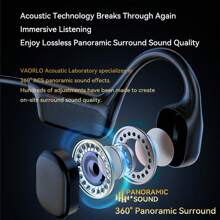 Upgraded Bluetooth 5.4 Bone Conduction Wireless Earphones, 30M Depth IPX8 Waterproof Swimming Earphones, 32GB MP3 Player, Ear-Hook Design - Multicolor - View 9