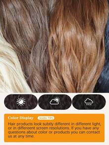 40 Zoll Clip-On Pferdeschwanz Perücke - Extra langes welliges lockiges Haar, sicheres Clip-Design, romantische wellige Textur, mehrschichtig flauschig & natürlich, perfekt für Alltag, Party und Fotoshooting. Dieses elegante & voluminöse lockige Haar-Accessoire eignet sich für Halloween- und Weihnachtspartys, passend zu verschiedenen Hautfarben, ein Muss-haben Artikel für Modebewusste. - Verschiedenfarbig - Übersicht 9