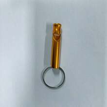 1 件可定制雕刻金属求生口哨，个性化名称、公司徽标，铝合金大声口哨，适用于团体活动、广告促销和节日礼物 - 彩色 - 查看 8