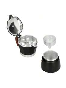 2/4/6/9/12 杯容量不锈钢咖啡壶，容量 100-470 毫升，摩卡壶/意式咖啡壶，适合家庭厨房和露营使用