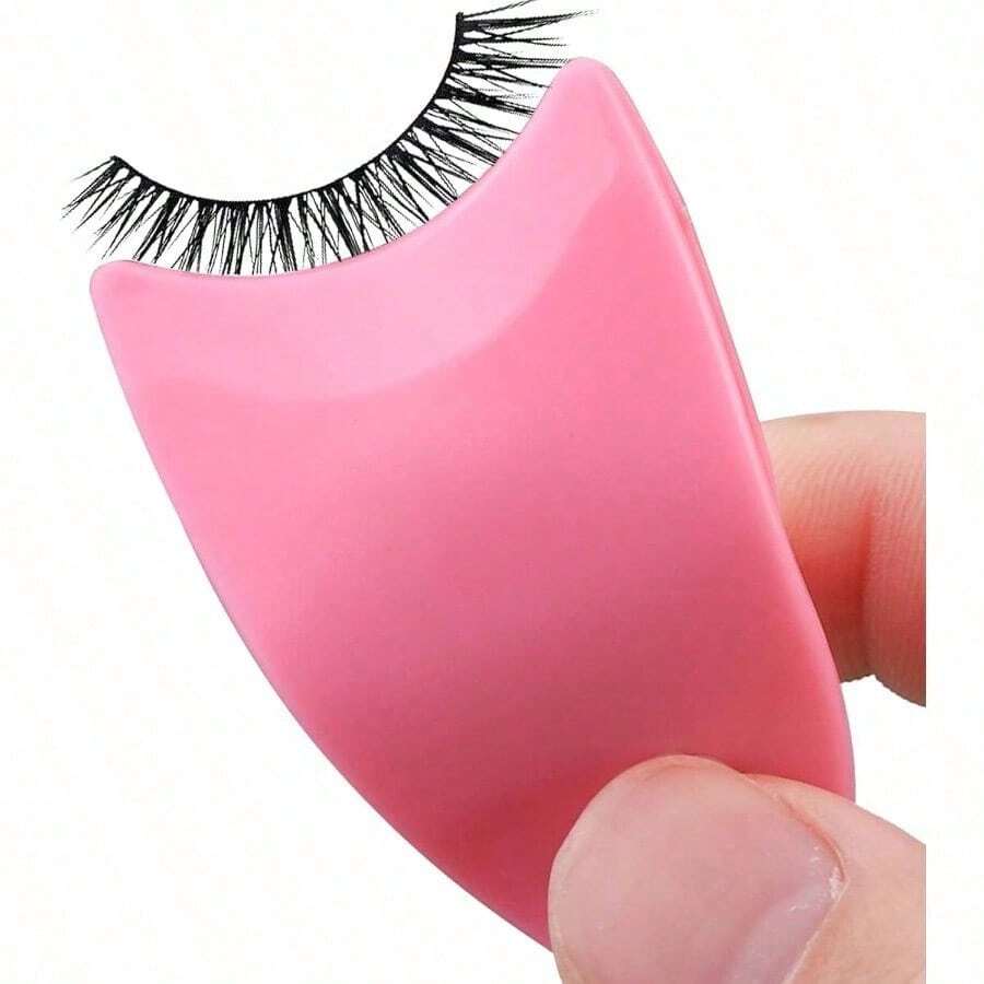 Eyelash Applicator Tool 35mm Width Lash Applicator Clip 1PCS Eyelash Tweezers For False Lashes Pink -It Is Important For Beauties - Pink - View 1