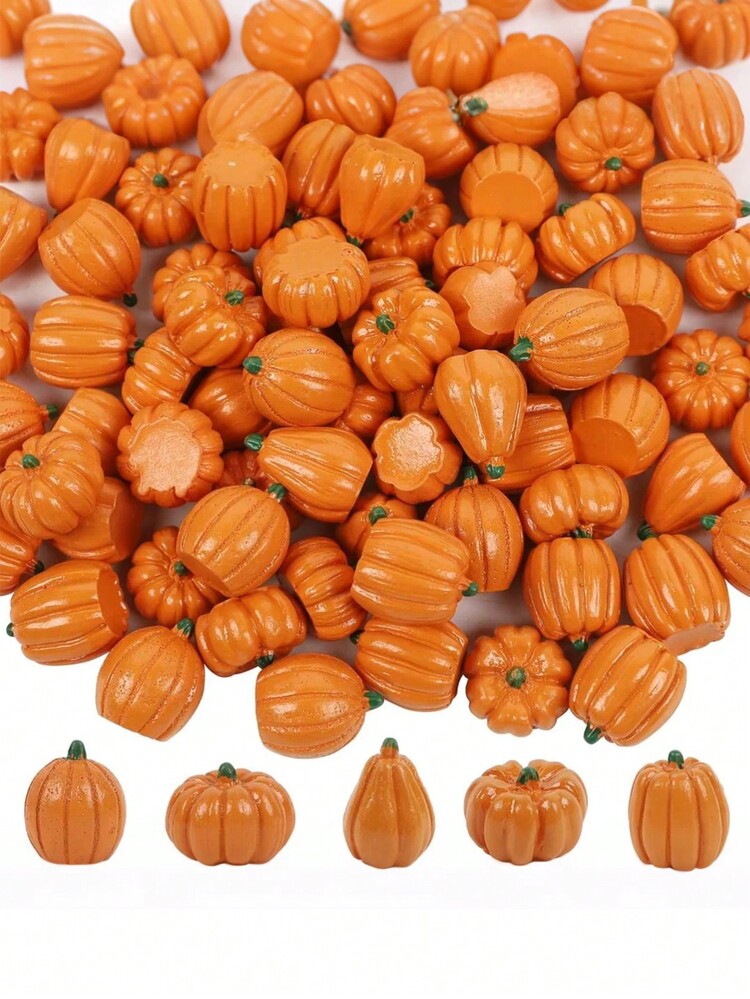 10/20/35 件迷你南瓜秋季装饰感恩节小南瓜秋季花瓶碗填充物，秋季餐桌装饰适用于 DIY 工艺品家居室内万圣节收获秋季装饰 - 彩色 - 查看 8
