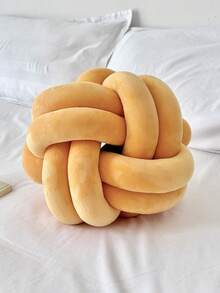 1 chiếc gối trang trí hình bát giác đa năng màu trơn, dùng trang trí ghế sofa, bàn cà phê, phòng ngủ - Màu vàng trâu - Xem 2